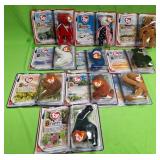 U - LOT OF TY COLLECTIBLE ANIMALS (P550)