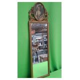 U - ORNATE WLLL MIRROR 32.5X9" (P296)
