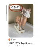 U - BIGHORN RAM & WILD TURKEY DECANTERS (P487)