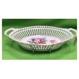 U - RETICULATED PORCELAIN PIERCED BOWL (A6)