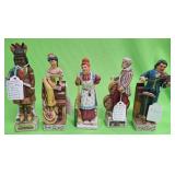 U - LOT OF COLLECTIBLE DECANTERS (P414)