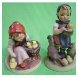 U - TWO VINTAGE GOEBEL HUMMEL FIGURINES (P479)