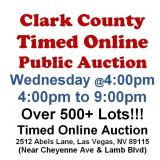 WELCOME TO OUR WED. @4pm ONLINE PUBLIC AUCTION