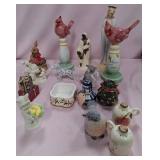 U - MIXED LOT OF COLLECTIBLE FIGURINES (P505)