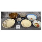 U - MIXED LOT OF VINTAGE BOWLS (L40)