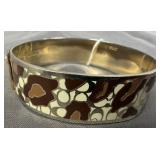 U - COACH ANIMAL PRINT BRACELET (L78)