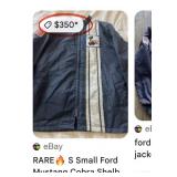 503 - VINTAGE COBRA RACING TEAM JACKET Z S (C45)