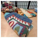 U - DOLL CHAIR & THROW BLANKETS (A268)