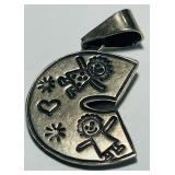 STERLING SILVER PENDANT 6.40GRS