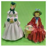 U - LOT OF TWO COLLECTIBLE FIGURINES(A128)