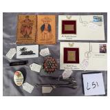 U - MIXED LOT OF VINTAGE COLLECTIBLES (L51)