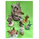 U - MIXED LOT OF COLLECTIBLE FIGURINES (P501)