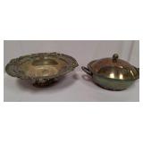 U - VINTAGE SERVING BOWL & COVERED DISH (P310)
