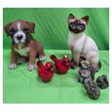 U - MIXED LOT OF FIGURINES (P363)