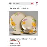 U - 28 PIECES FRANCISCAN DISHWARE (P371)
