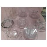 U - VINTAGE MIXED GLASS COLLECTIBLES (P485)