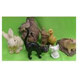 U - MIXED LOT OF COLLECTIBLE FIGURINES (P469)
