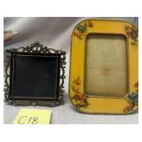 503 - TWO DECORATIVE PHOTO FRAMES (C18)