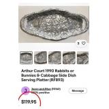 U - ARTHUR COURT & OTHER SERVEWARE(P390)