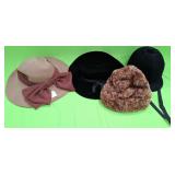 U - LOT OF FOUR HATS (A200)