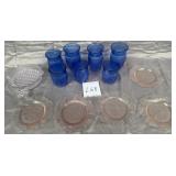 U - MIXED LOT OF VINTAGE COLLECTIBLE GLASSWARE
