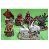 U - MIXED LOT OF COLLECTIBLE FIGURINES (P392)