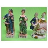 U - THREE VINTAGE COLLECTIBLE FIGURINES (P397)