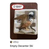 U - MIXED LOT OF COLECTIBLE FIGURINES & DECANTERS