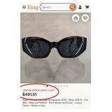 503 - PAIR OF VERSACE SUNGLASSES W/ CASE (C16)