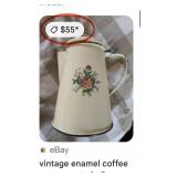 U - MIXED LOT OF VINTAGE GRANITE WARE COLLECTIBLES
