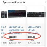 503 - LOGITECH G915 GAMING KEYBOARD (C4)