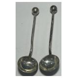 STERLING SILVER MINI SPOONS 6.20GRS