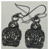 STERLING SILVER EARRINGS 9.50GRS