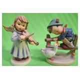 U - TWO VINTAGE GOEBEL HUMMEL FIGURINES (P480)