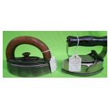 U - LOTOF TWO ANTIQUE IRONS (P459)