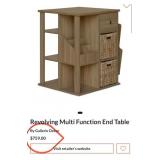 503 - WOODEN TABLETOP ORGANIZER 24"T (U26)