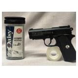 503 - COLT DEFENDER BB PISTOL, DAISY BBs (C34)