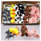 U - LOT OF COLLECTIBLE TY TOYS (P324)