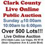Sun.@10am - Clark County Live Online Public Auction 8/30