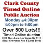 Mon.@4pm - Clark County Timed Online Public Auction 8/31