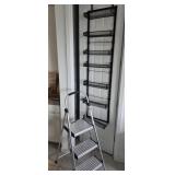 N2 - STEP LADDER, OVER-THE-DOOR SHELVING