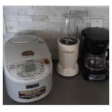 N2 - RICE COOKER, NUTRI BULLET, COFFEE MAKER (K6)