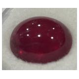12.59CT CABOCHON RUBY GEMSTONE