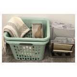N2 - LAUNDRY BASKETS, TOWELS, BAGGU ZIP BAGS