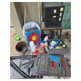 N2 - TOYS, GAMES, MINI FRIDGE, TABLE (Y8)