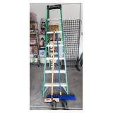 N2 - FOLDING LADDER, MOP, BROOM (G32)