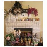 J2 - FEATHERED MASKS, CANDLES, COLLECTIBLES