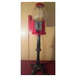 J2 - VINTAGE STYLE GUMBALL MACHINE (L76)