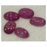 3.02CT CABOCHON RUBY GEMSTONES