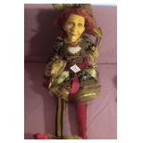 J2 - WAYNE KLESKI WHIMSICAL JESTER DOLL (L15)